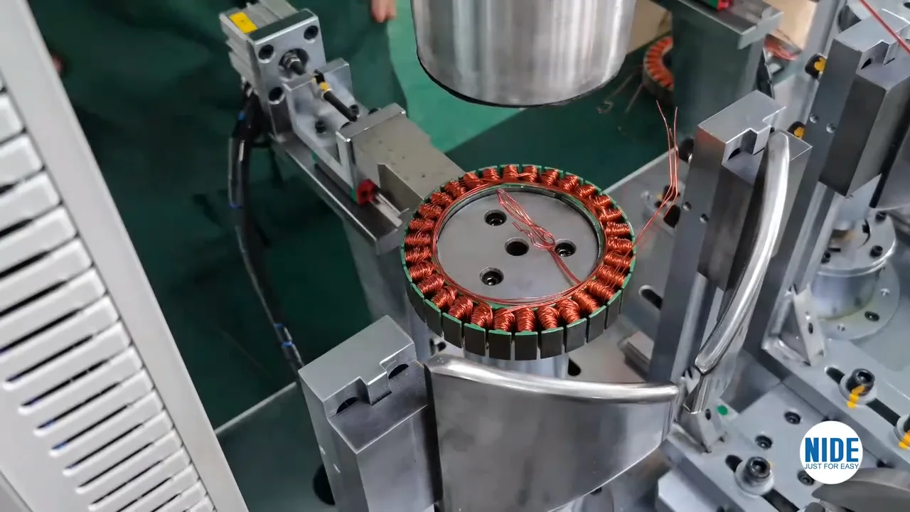 Automatic Fan Dc Brushless Motor Winding Machine For Bldc Motor
