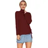 Casual high elasticity winter pullover loose sweater for women