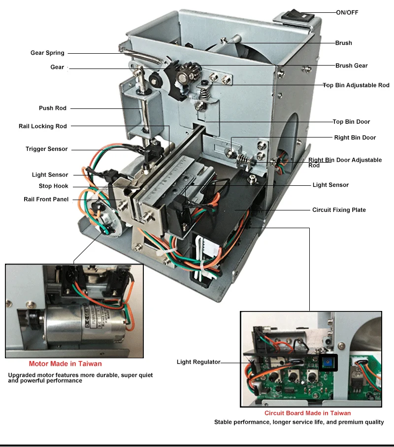 Screw Arrangement Machine FA-560 Automatic Screw Feeder Conveyor 1.0-5.0 