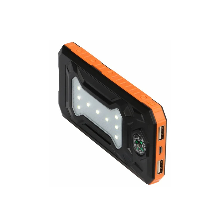 IP67 Dustproof Shockproof Rainproof Solar Phone Charger 30000mAh High Capacity Solar Power Bank - ANKUX.COM