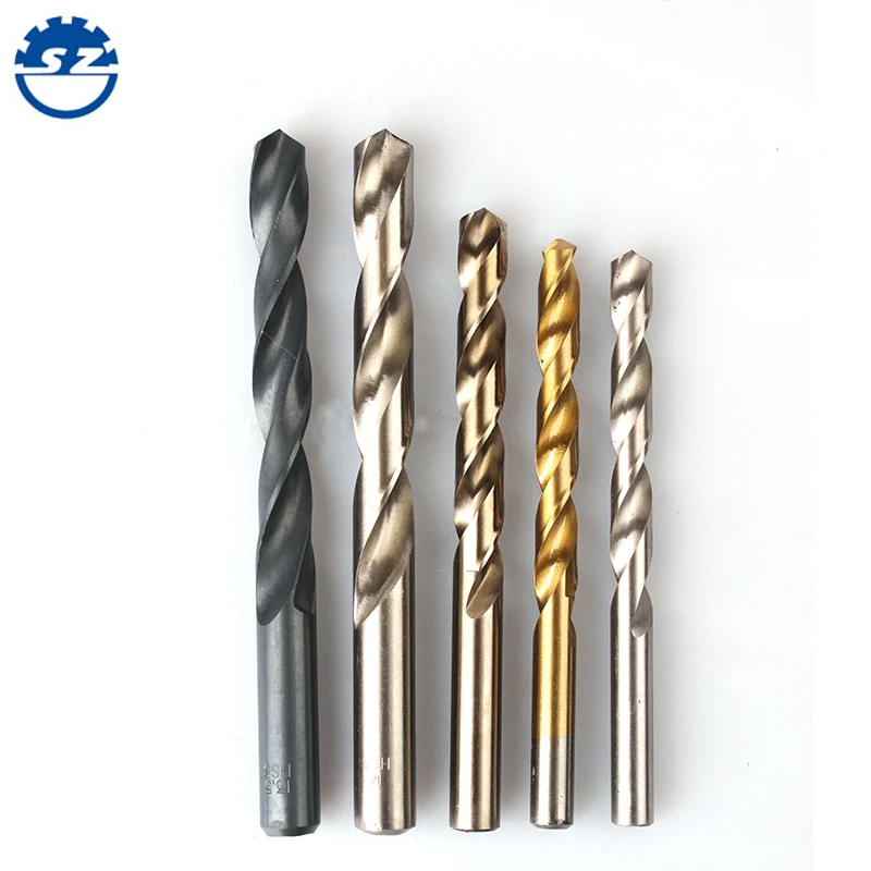 
din 338 hss roll forged straight shank twist drill bit 