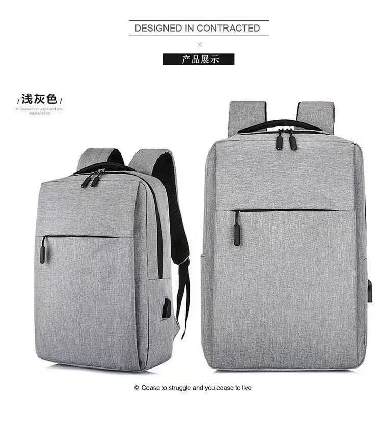
Custom Logo Mens Casual Bags Backpack Usb Laptop Waterproof Business Computer Backpack 