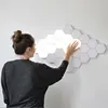 Creative quantum led hexagonal wall lamps Hexagon wall lamp honeycomb light