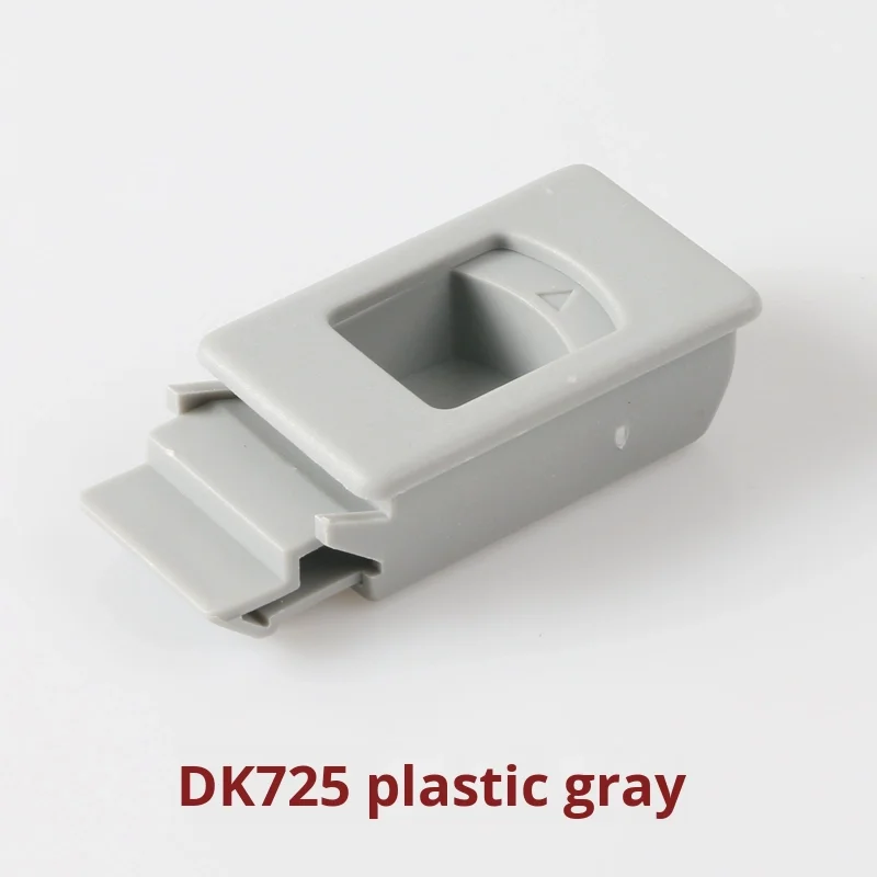 DK725-3B Hardware Concealed Handle ABS Nylon Plastic Drawer File Cabinet Electrical Box Cabinet Door Latch Lock MS725 supplier