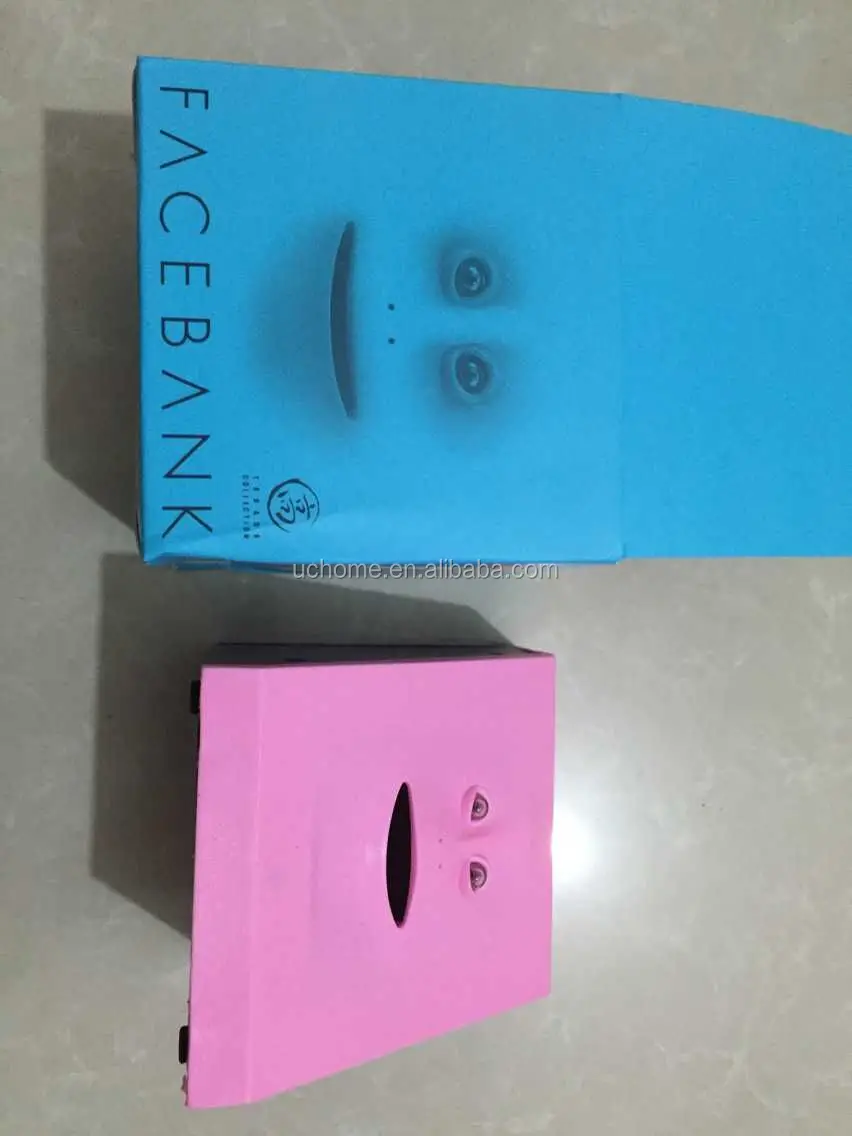 Uchome Face Bank Money Eating Coin Bank Saving Monkey Box Buy Piggy Bank Money Boxes,Large