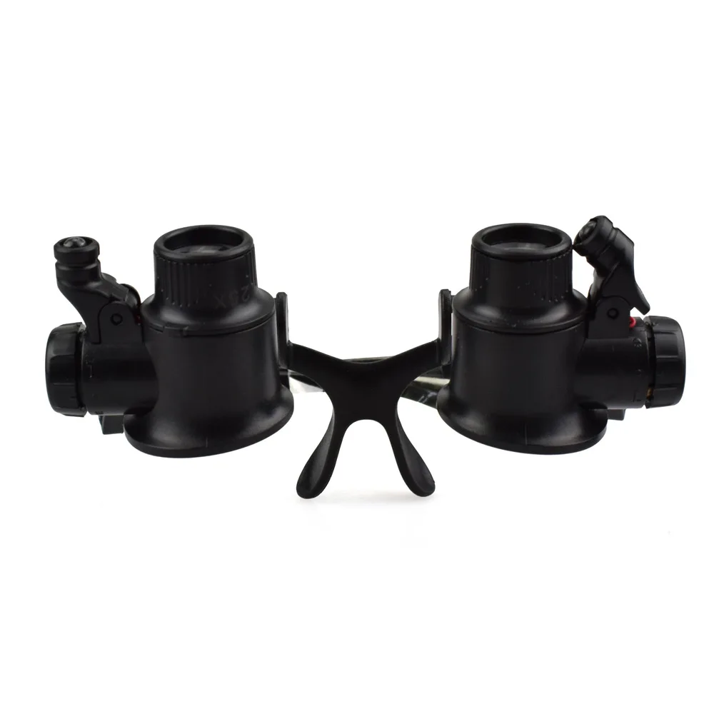 Loupe À Tête De Loupe Avec Lumière Led,Réparation De Montre 10x 15x 20x