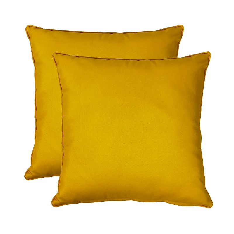 Pack Of 2 Decorative Outdoor Waterproof Pillow Cover Garden Outdoor