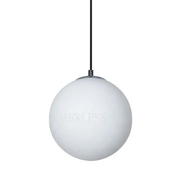 Decorative modern pendant simple lights home bathroom frosted glass white ball light ceiling led lamp
