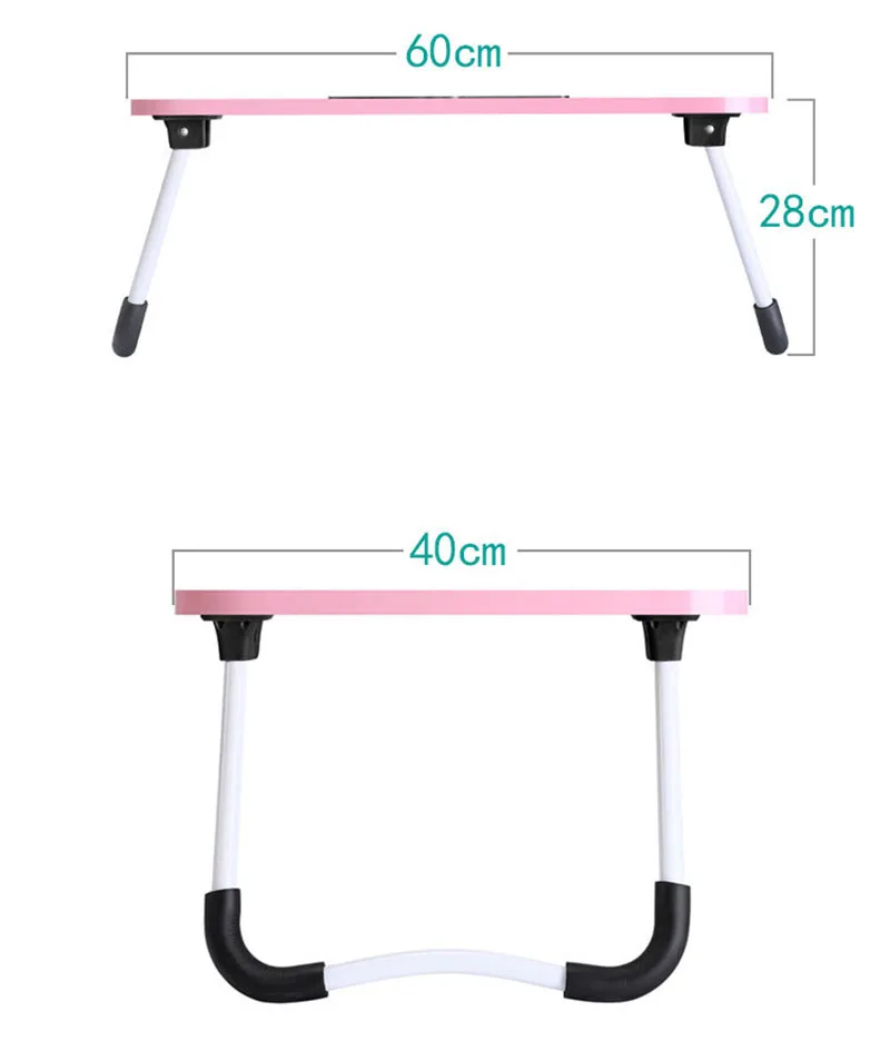 Mini Mesa multifuncional Para ordenador portátil, Mesa Plegable con ventilador, USB, Mesa Para estudio