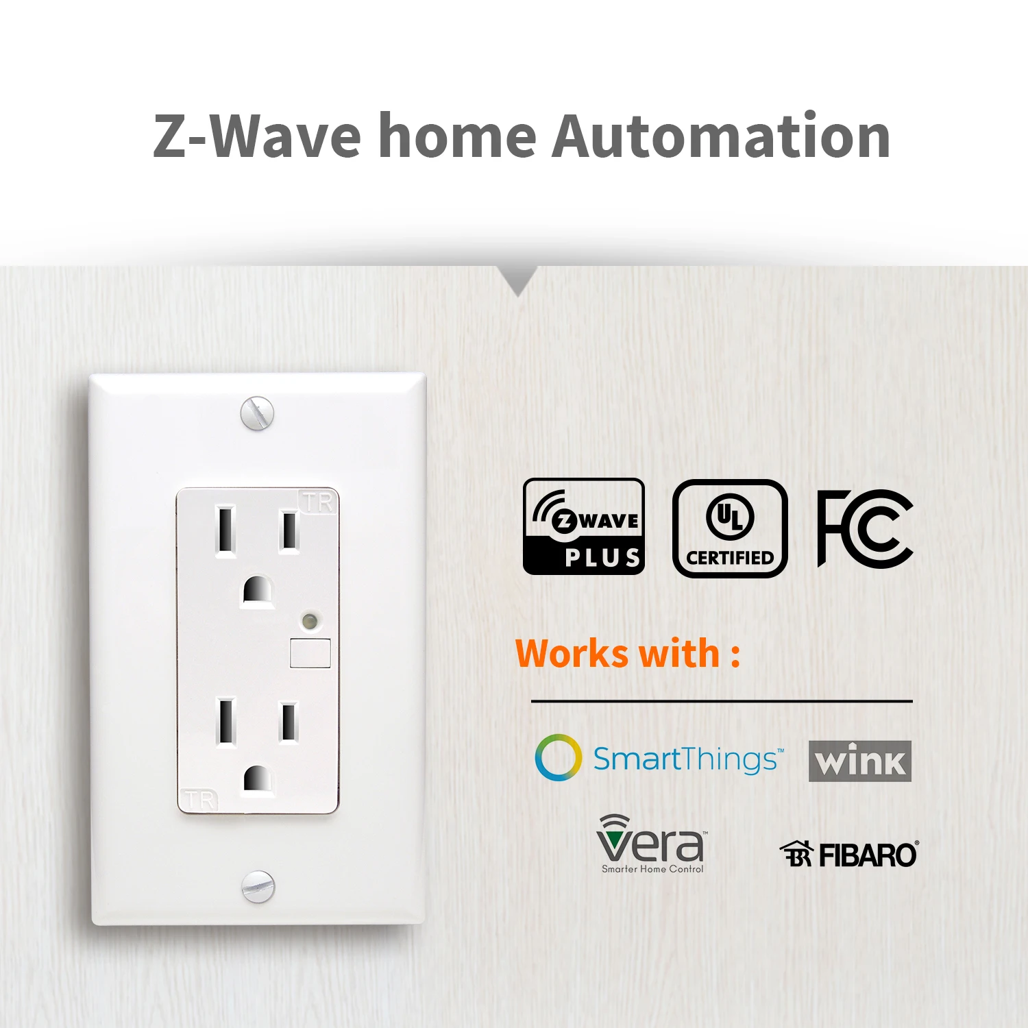Zw32 Oem Odm Customized Zwave Smart Wall Outlet Remote Control Plug