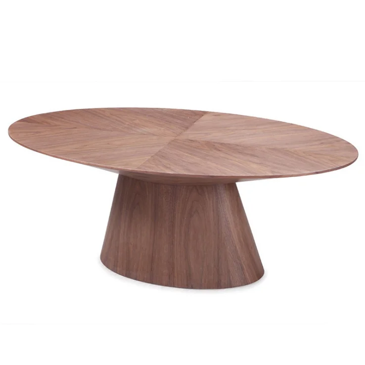 XIAOYAN End Table Nordic Small Coffee Table Small-Sized Coffee Table Tea Table Oval Table with Tea Table Storage Table White Black Light Walnut Color Multifunction Color : Black