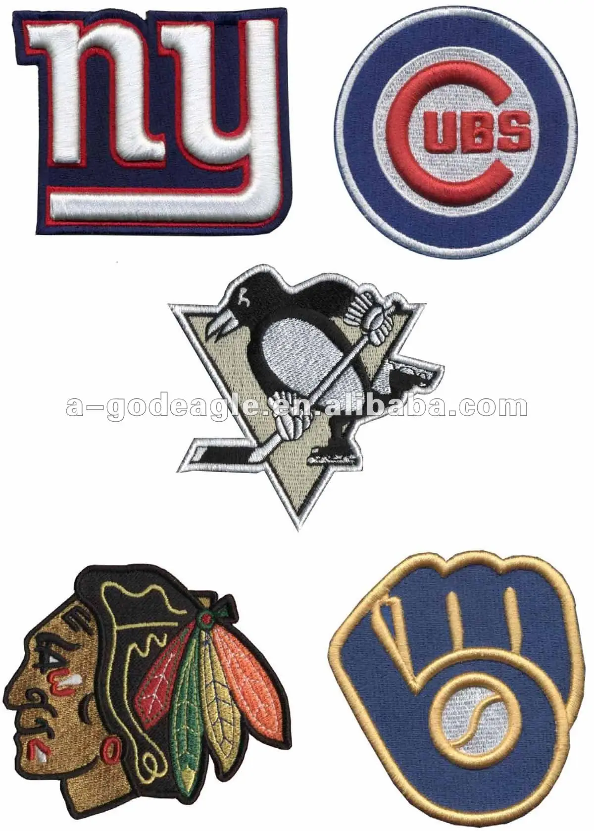 3D Embroidery Patch Sample 2