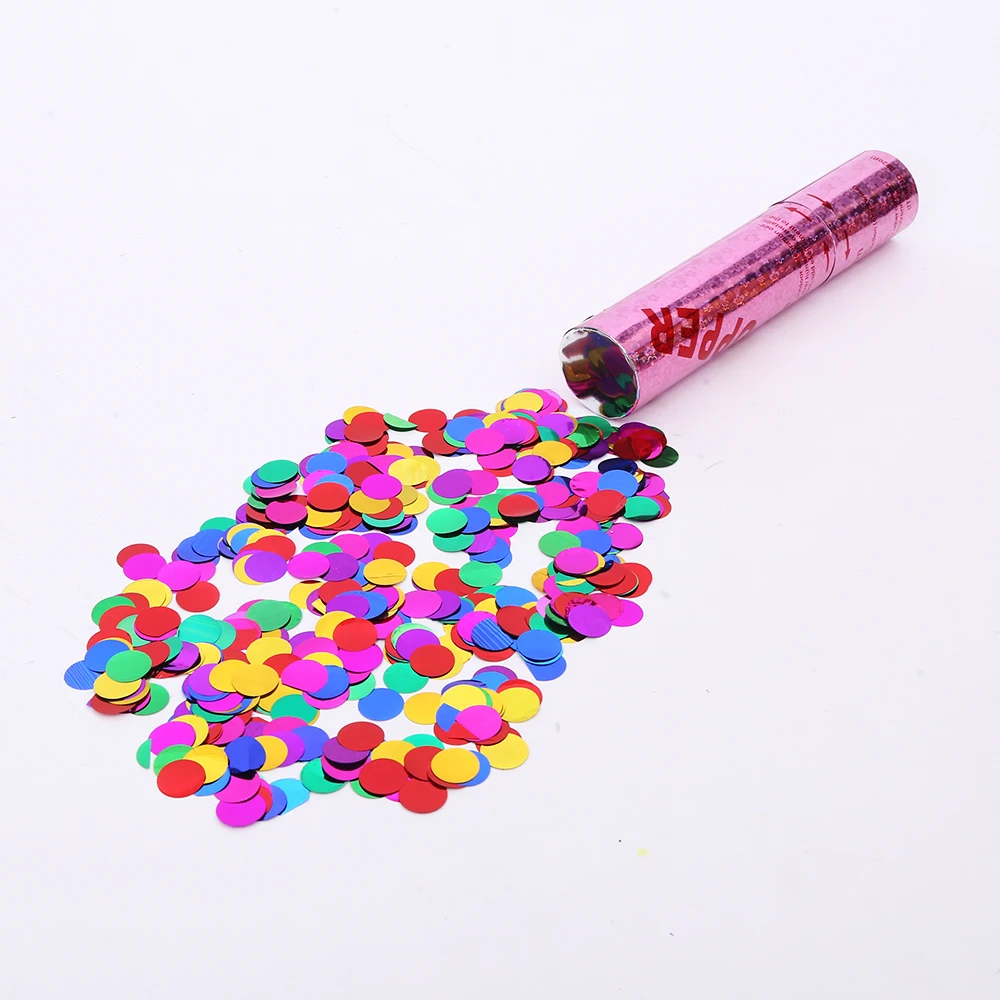 2020 New item UV printing party confetti cannon for wedding birthday events