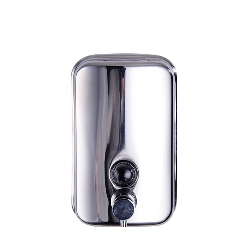 
500ml 800ml 1000ml wall mounted stainless steel manual liquid soap dispenser 