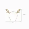 Christmas Party decorations Reindeer Antlers Headband santa cute hair hoop