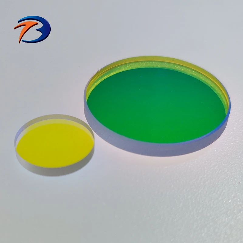 optical dichroic color filters custom borosilicate optical dichroic glass filter