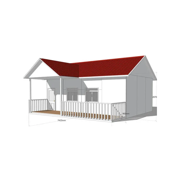 New Design Folding Container Removable House Houses With Galvanized Steel Frame