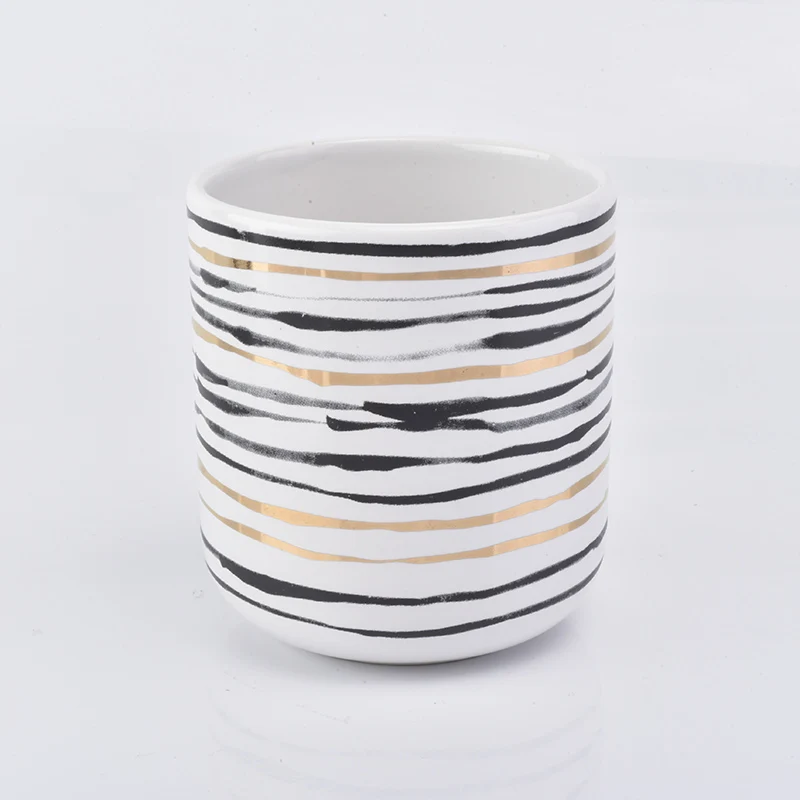 10oz Ceramic Candle Vessels For Candle Making