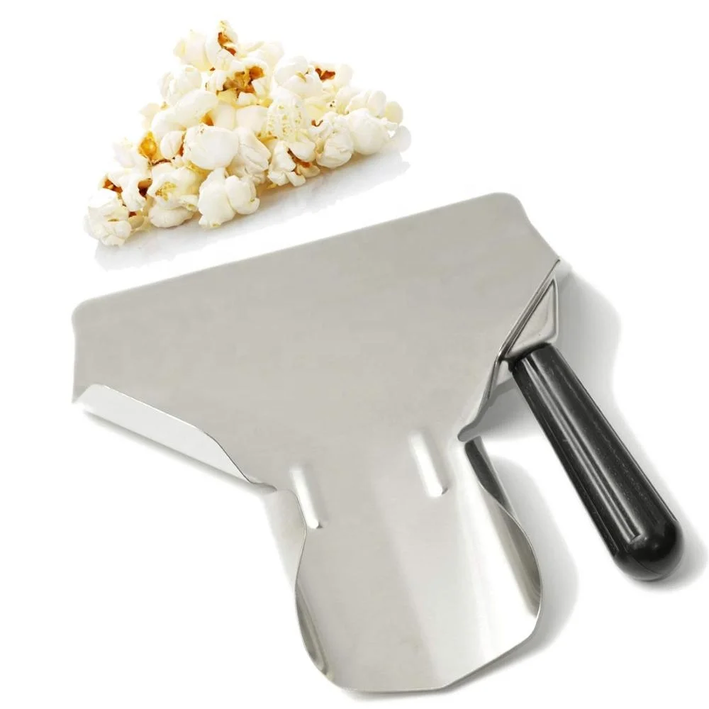 Commercial Metal Popcorn Scooper Stainless Steel French Fry Fries