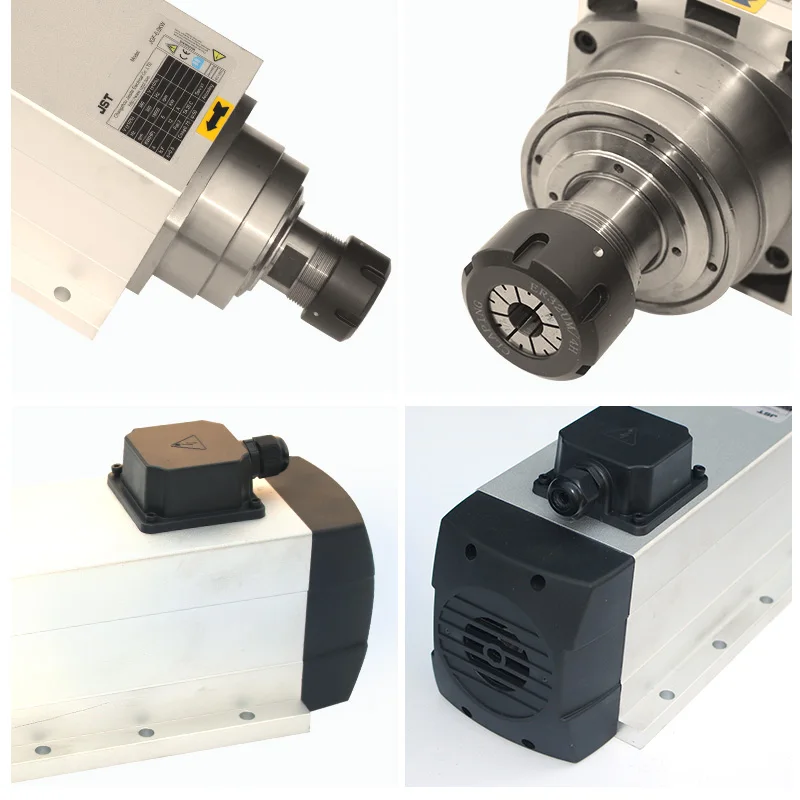 Jst 7.5kw Air Cooling Spindle Motor Square Top Quality Electric Motor