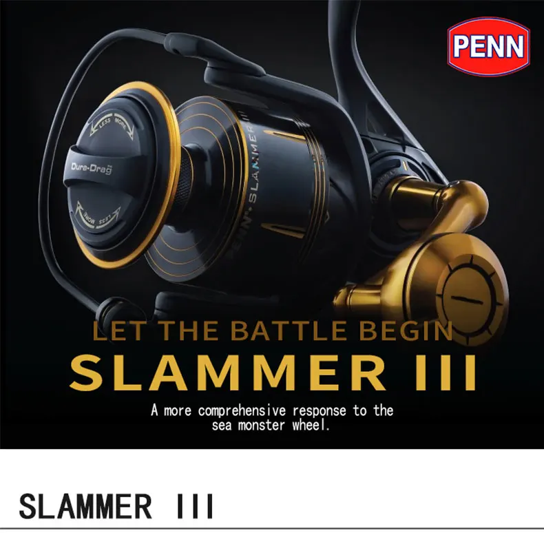 Penn Slammer III Spinning Reel 10500 Slaiii10500 for sale online