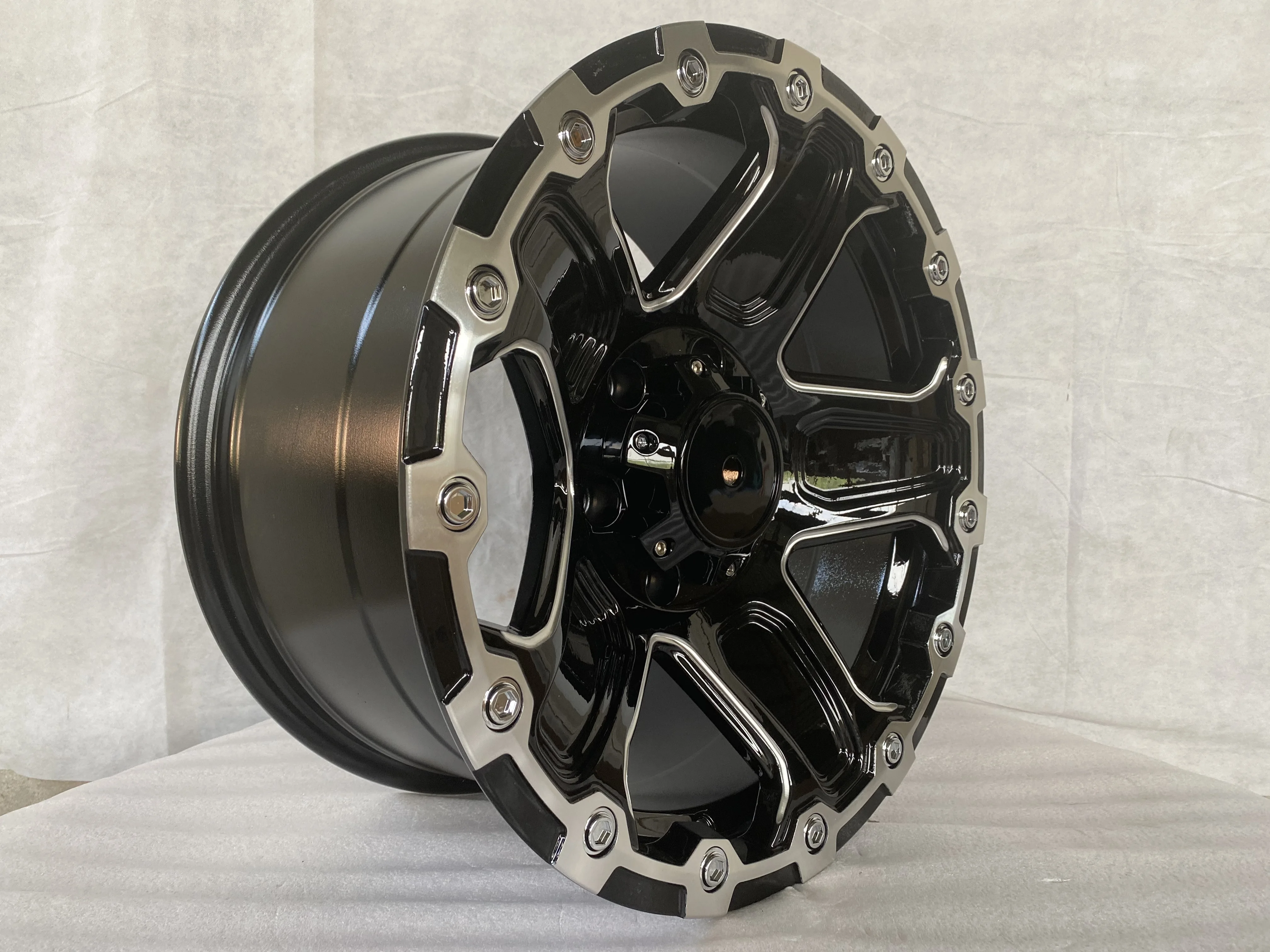SAYC Cheap Car 4 Rims Aluminium Alloy Wheels 17x9 Inch PCD 6x139.7 ...