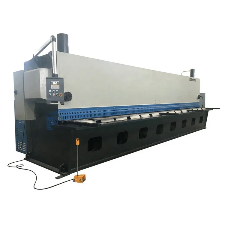 CNC plate mini hydraulic swing beam shearing machine