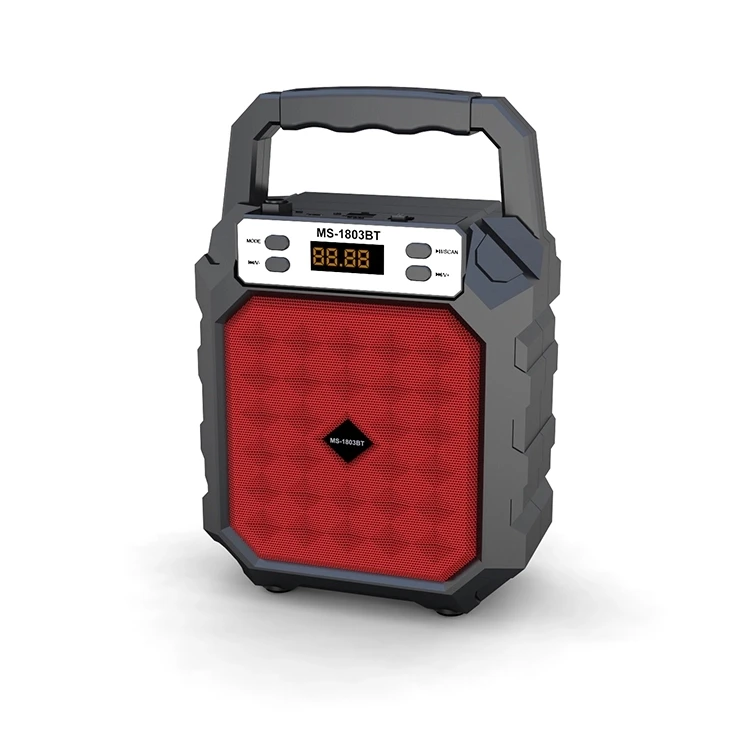 

Museeq Hot sale Karaoke System LED Light Support FM MP3 Portable Design Mobile Phone Outdoor Bluetooth Speakers