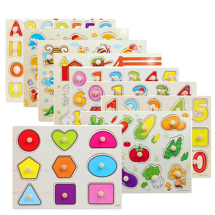 cheap wooden puzzles for toddlers