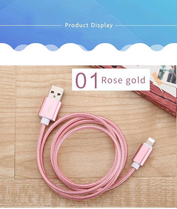 3m cabo usb led chargers mobile phone chargeur microphone cable for iphone charger - ANKUX.COM