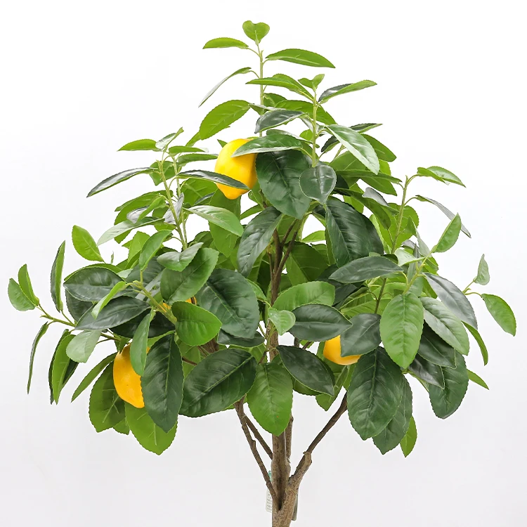 Wholesale Indoor Decor Artificial Faux Lemon Plants Tree Bonsai Tree