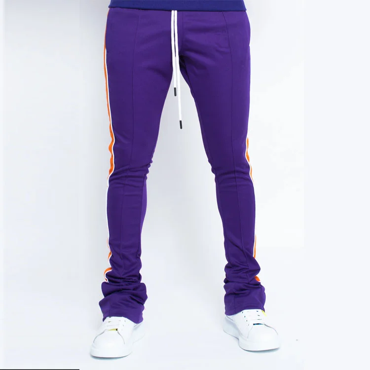 stacked sweatpants for men