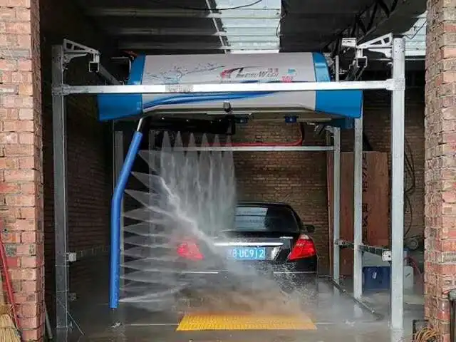 Leisu wash мойка. Автоматическая автомойка из Китая.