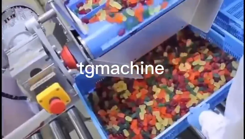 Fully Automatic Gummy Making Machine Jelly Gummy Candy Depositing Line