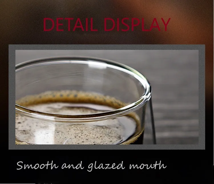 3 oz Insulated Coffee Mugs for Breakfast Thermo Espresso Glass Cup Elegant Double Wall Latte Cup With Handle