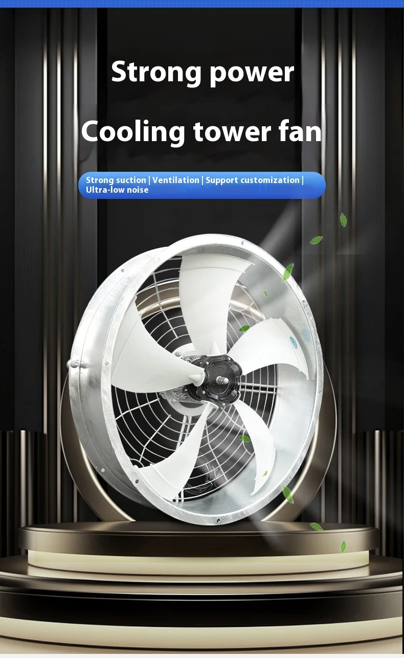 Industrial Wall-mounted Ventilation Extractor, Axial, 380V - detail 6