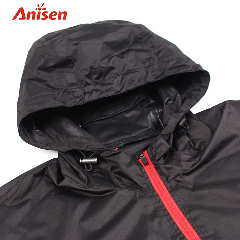 High Quality 3000mm Waterproof Breathable Packable Taped Seams Rain