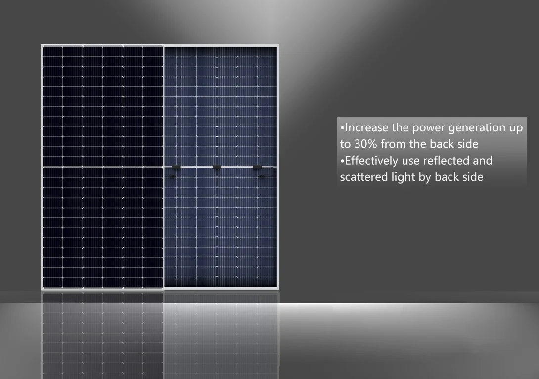 Vsun Bifacial 545w Solar Panel Tier1 Pv Module Vsun545144bmhdg