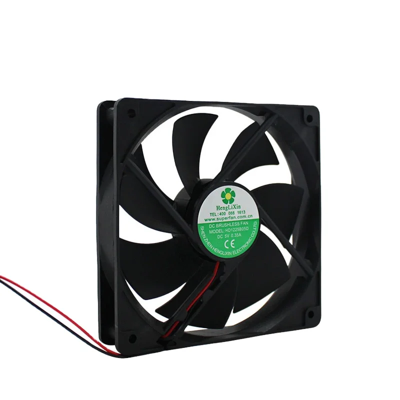 Factory Price 120*120*25 Mm Dc Brushless 6 Inch 12v High Rpm Computer Fan Buy Computer Fan