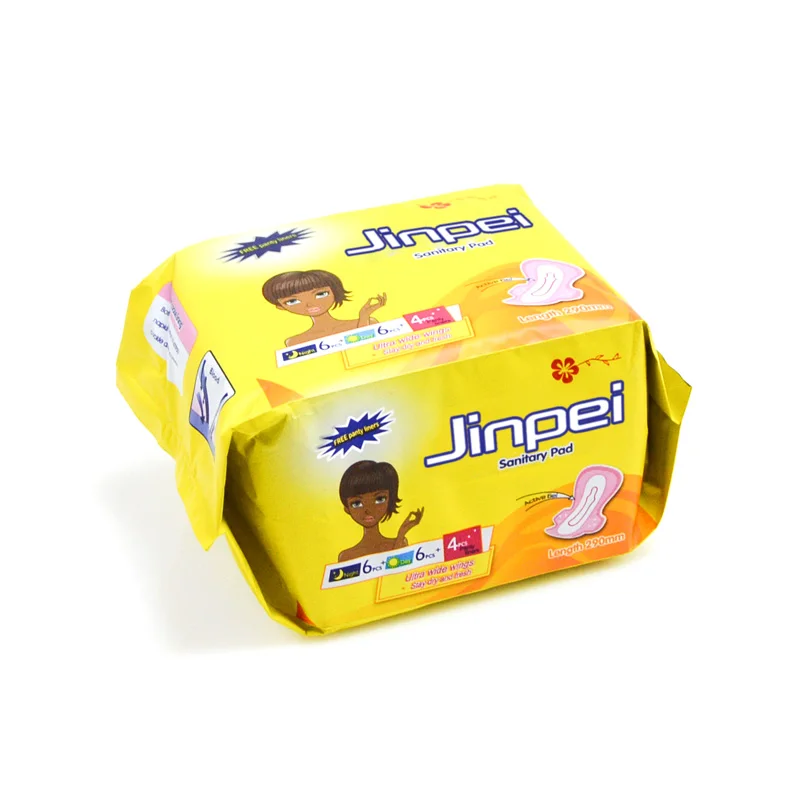 
Low price wholesale ultra-thin feminine hygiene organic cotton sanitary pad for night use 