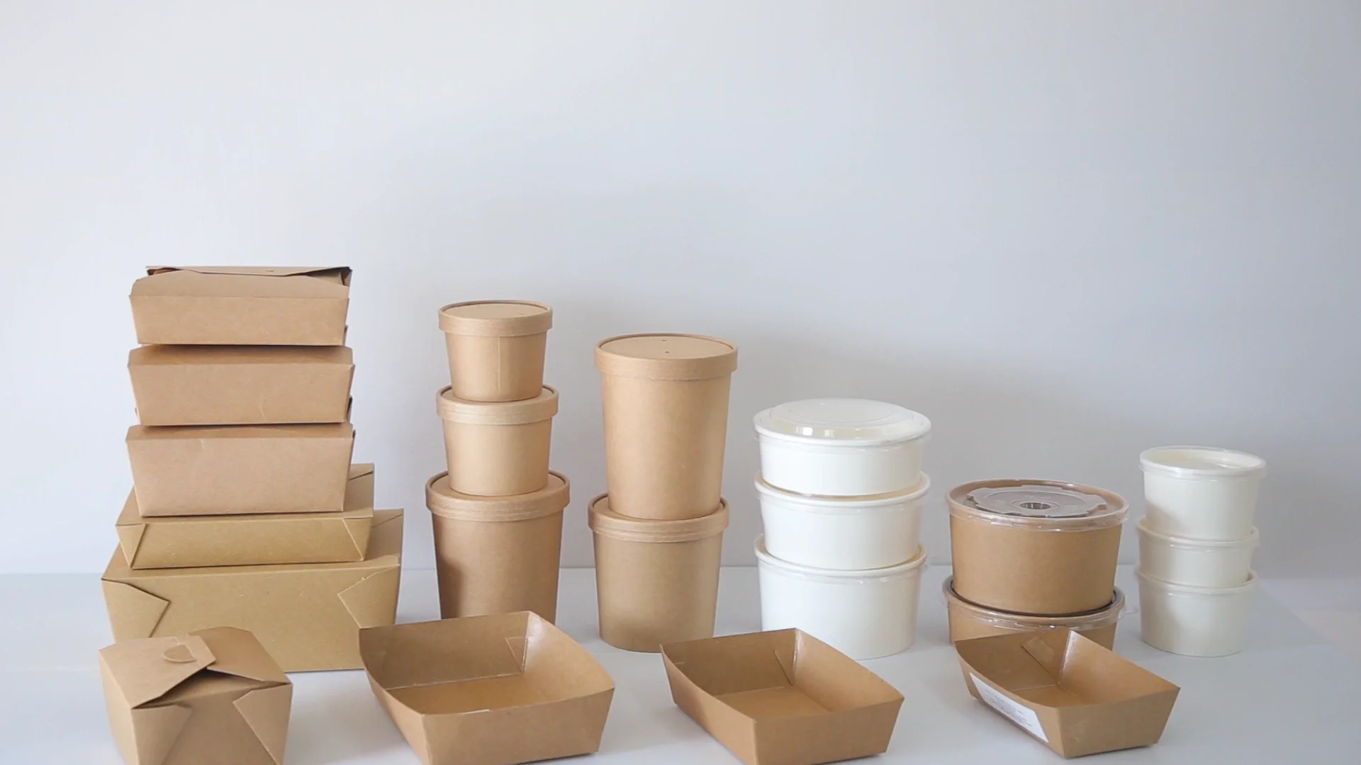 Biodegradable Takeaway Food Packaging Kraft Paper Box Buy