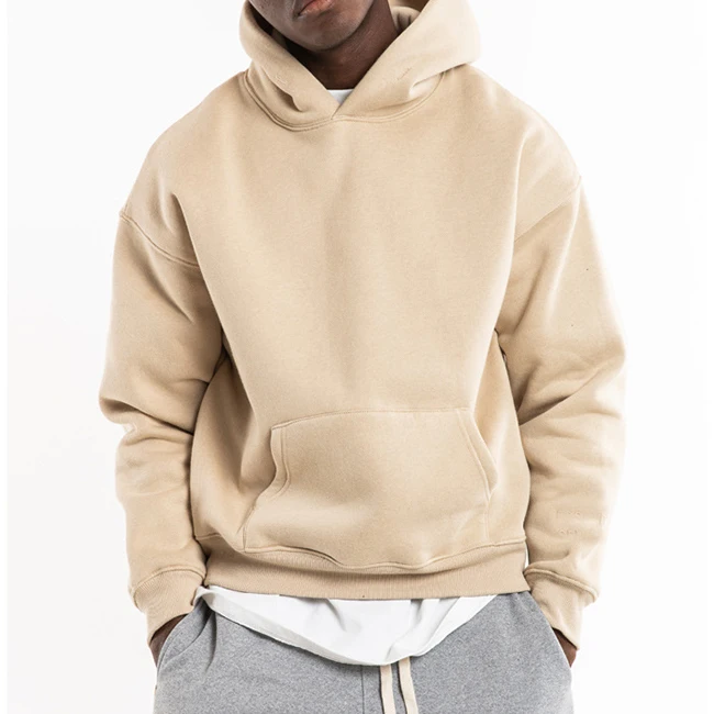 

Customize 2021 the latest men's fashion high Street blank oversized hoodies, Customized color