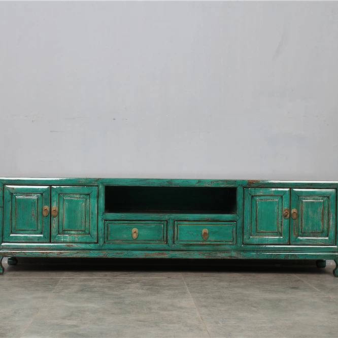 バタフライキャビネット中国アンティークレッドキャビネットクラシック