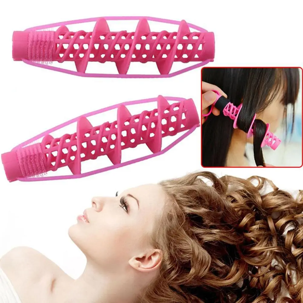 spiral hair rollers