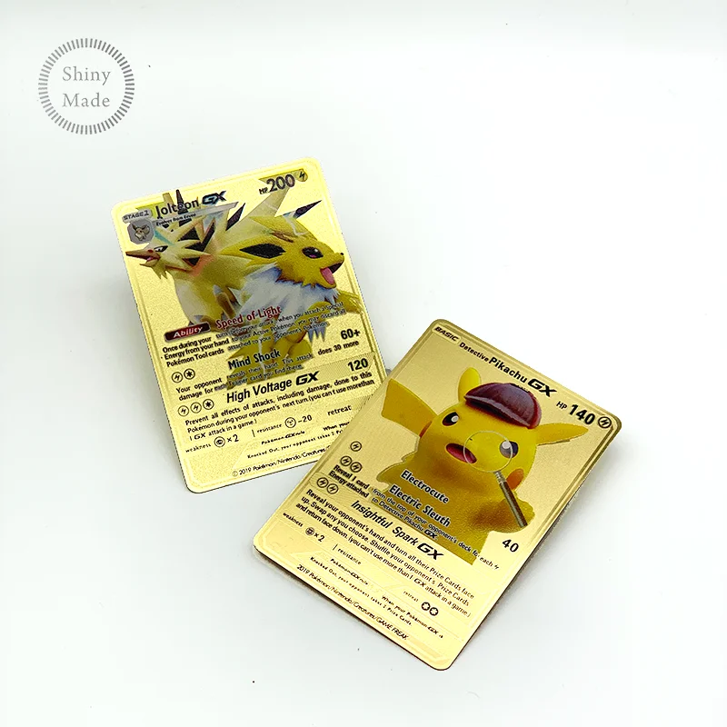 pokemon gold pikachu card