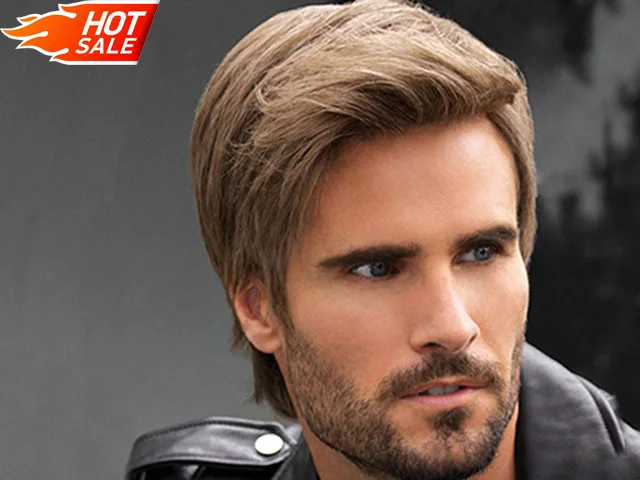 Latest Natural Hair Wig For Men men Wig Short Hair Men Wig Hair - Buy Short  Lace Wig,Hair Wig Men,Blonde Human Hair Full Lace Wig Product on 