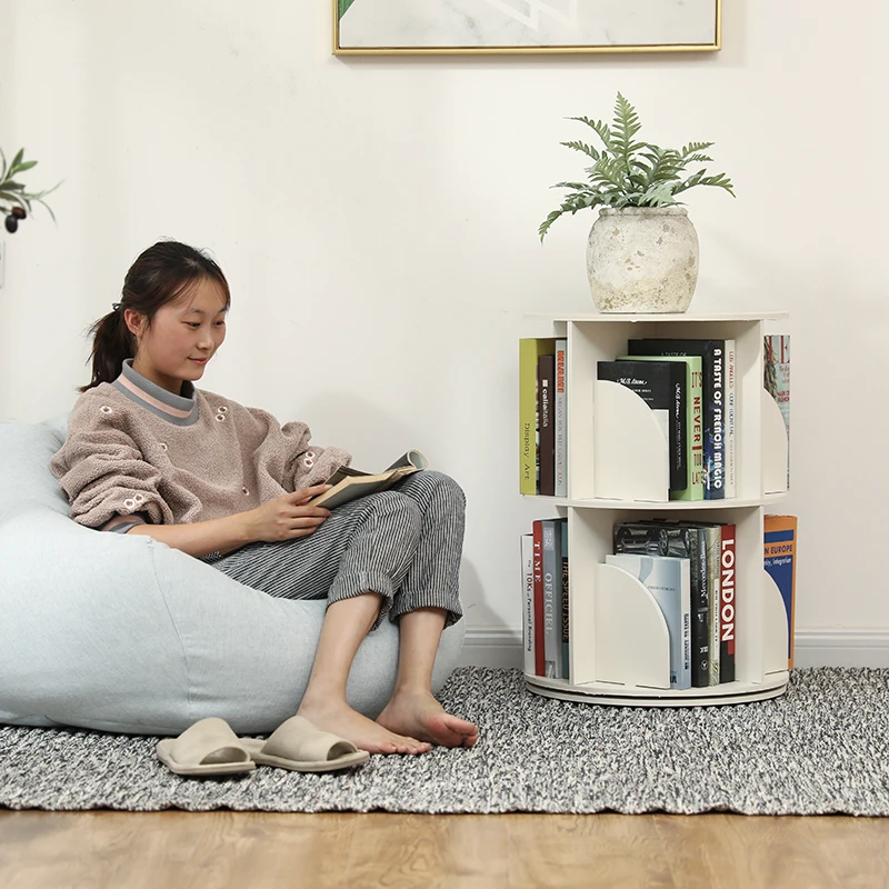 rotating bookshelf