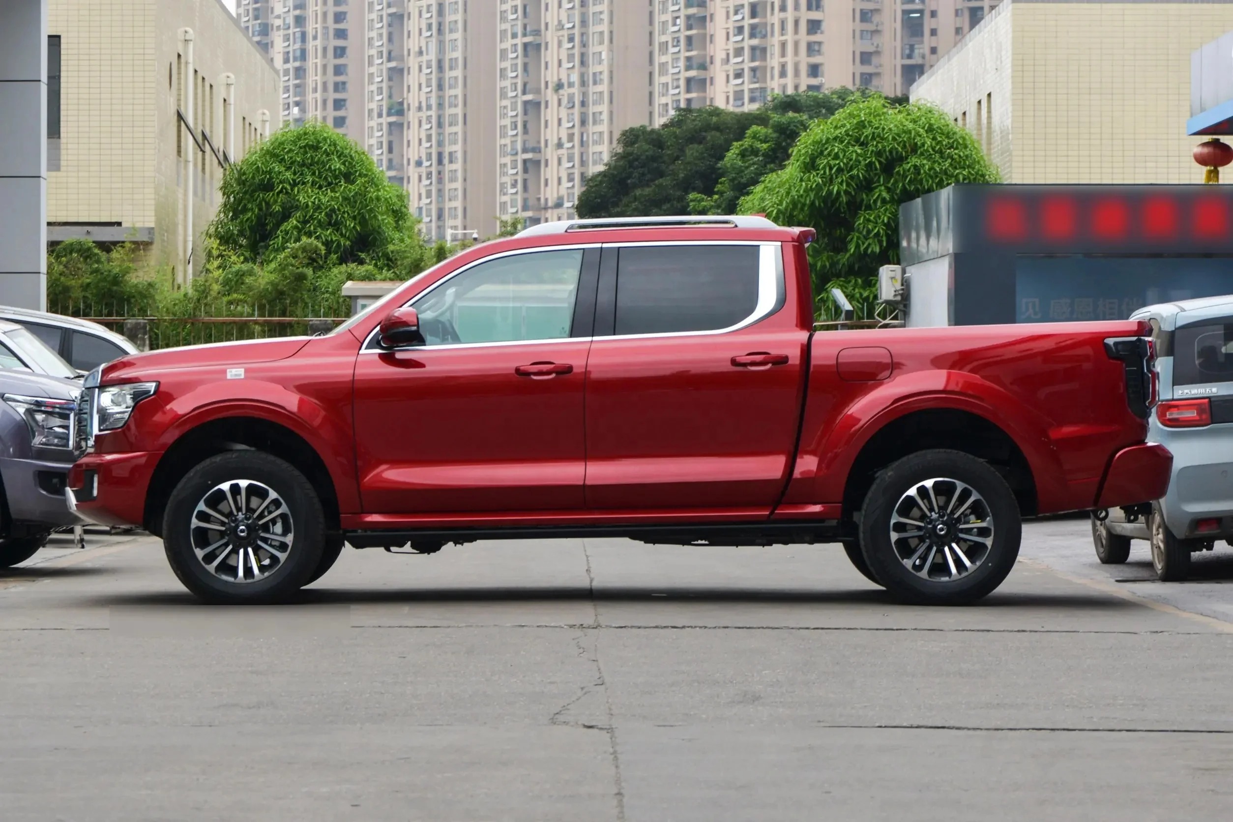 Electric Pickup Truck Ev Great Wall Poer 2023 2.0t Diesel Auto King ...