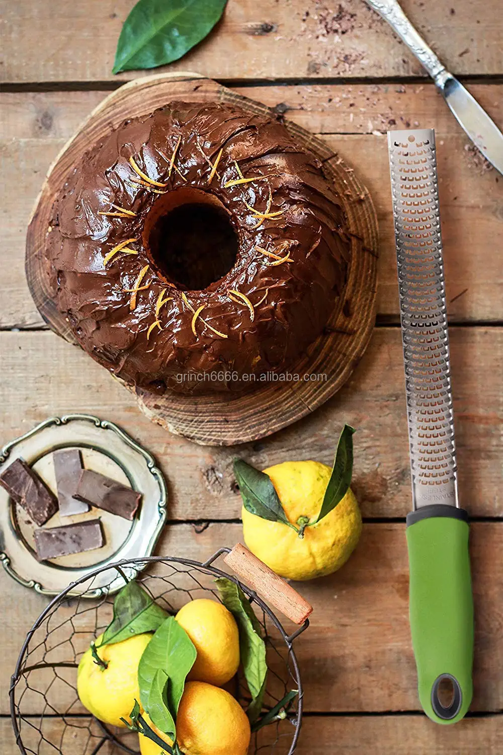 best handheld cheese grater & zester stainless steel lemon