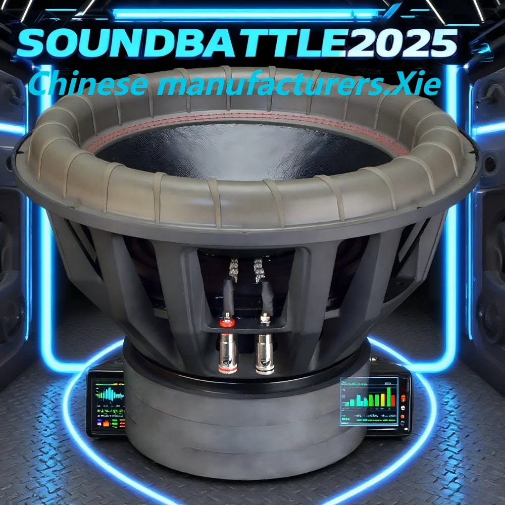product hot selling 15 inch car subwoofer 2500w rms 4 inch vc 3 magnetic bass driver for competition sale model 15100 058 x-0